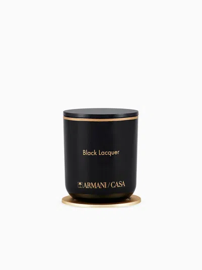 Armani Collezioni Armani Casa Pegaso Black Lacquer Candle