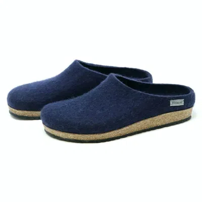 Stegmann Men's Essenz Cork Clog In Navy In Blue