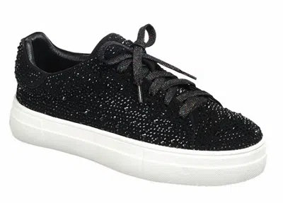 Forever Link Women Dolce 66 Lace-up Sneakers In Black In Black
