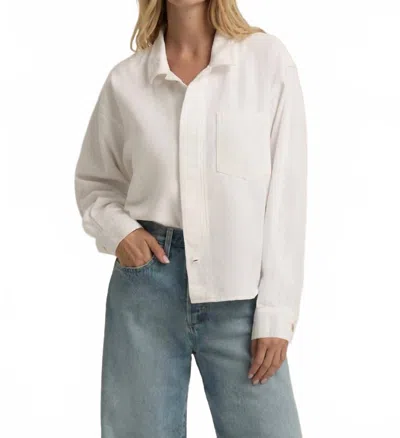 Favorite Daughter The Thinking About It Shirt In Knox In White