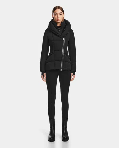 Rudsak Shali Women's Fitted Down Puffer In Black
