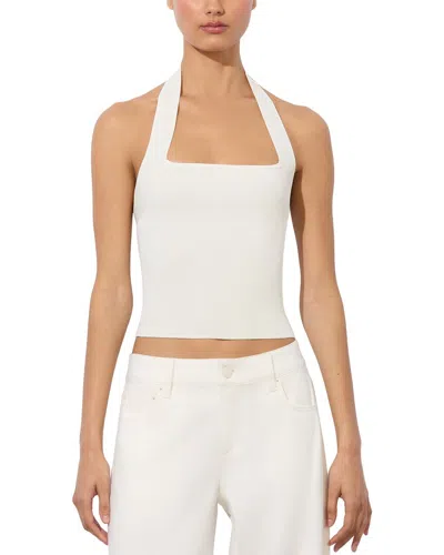 Alice And Olivia Celly Halter Tank In White