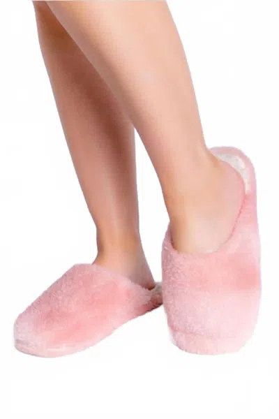 Pj Salvage Cozy Slipper In Rose In Pink