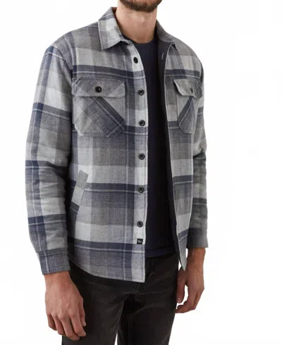 Rails Worthing Jacket In Slate Mist Heather In Multi