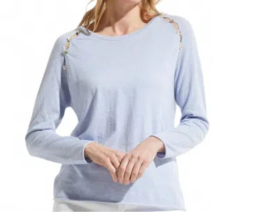 Zaket & Plover Favorite Sweater In Sky Blue In Blue