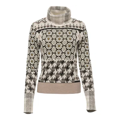 Icelandic Design Women's Solange Sweater In Natural In White