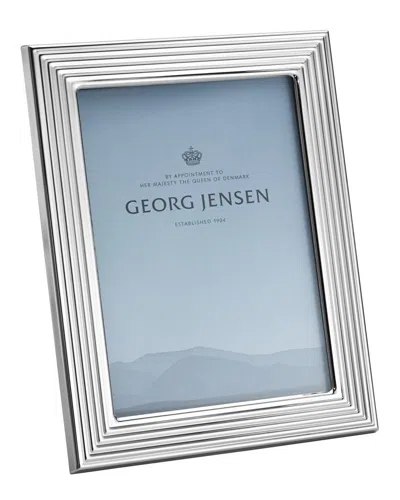 Georg Jensen Hand Polished 5x7 Picture Frame In Multi