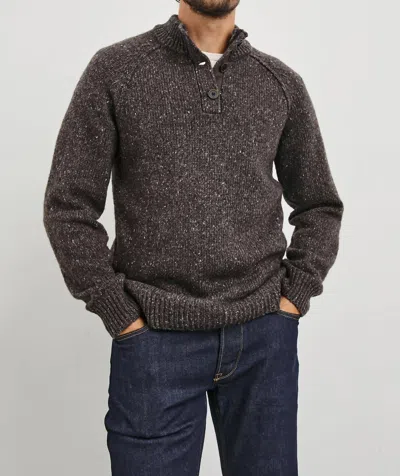 Rails Men's Harding Sweater In Carob In Brown