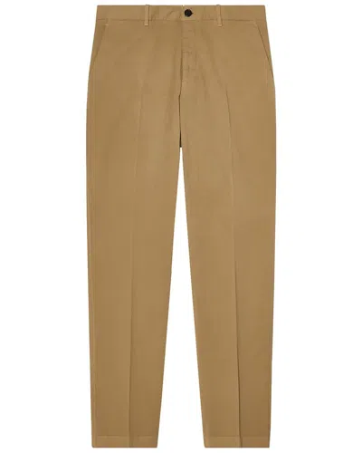 Robert Talbott Op-douglas Chino Pant In Brown