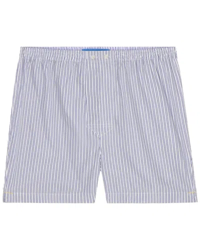 Robert Talbott Cruise Boxer Short In Blue