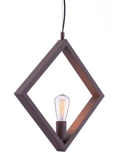 Hivvago Rotorura Ceiling Lamp Rust In Brown