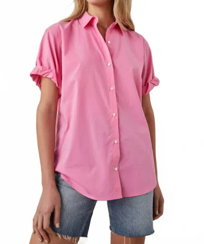 Rails Jojo Button Down Shirt In Hot Pink In Pink