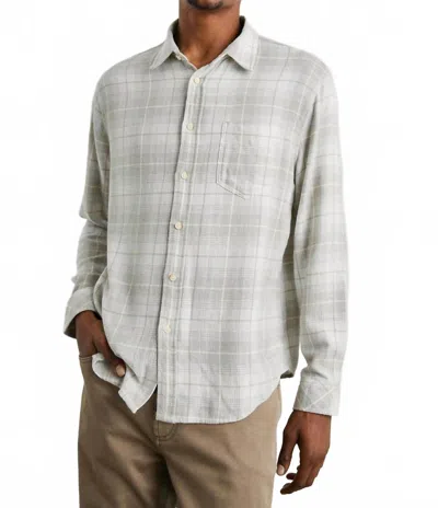 Rails Lennox Shirt In Wheat Dove Melange In Gray