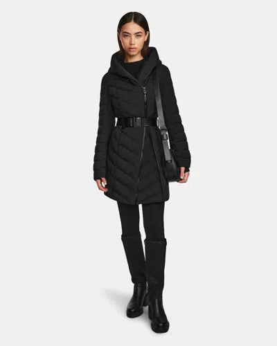 Rudsak Dita Women's Quilted Down Puffer In Black