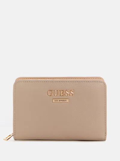 Guess Factory Tyra French Wallet In Gold