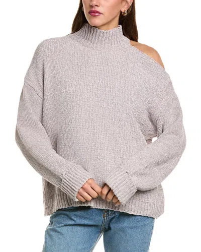 Jak Chenille Sweater In Gray