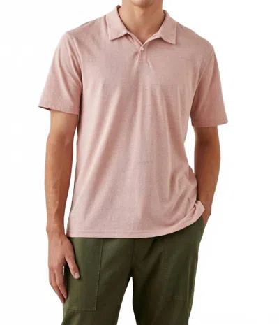 Rails Levant Polo Shirt In Flamingo In Pink