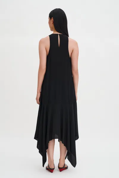Filippa K Scarf Hem Dress In Black