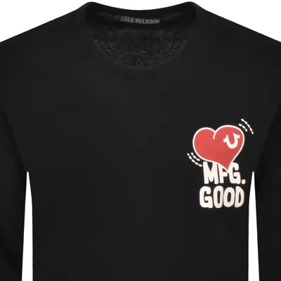 True Religion Love Mfg Good T Shirt Black In Black