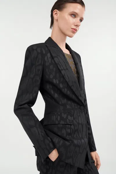 Roberto Cavalli Plain Jacket In Black