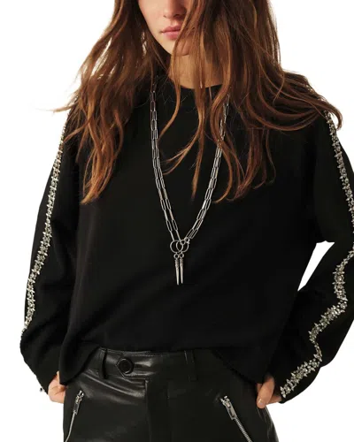 Ba&sh Scotty Top In Black