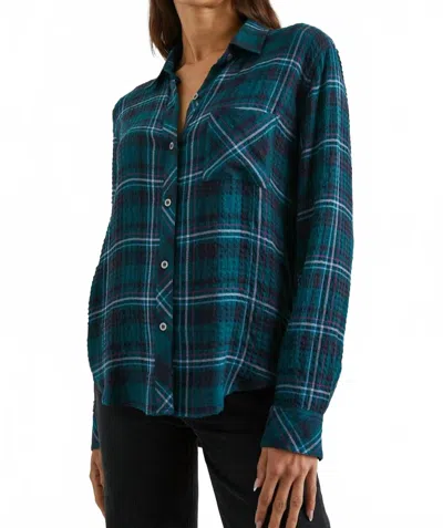 Rails Brady Shirt In Pine Fuchsia In Multi