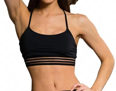 Onzie Ritz Low Impact Sports Bra In Black In Black