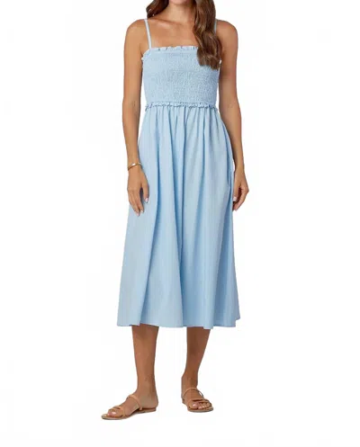 Livro Smocked Midi Dress In Breeze In Multi
