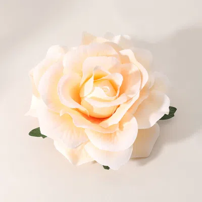 Fashnzfab Rose Pin Brooch / Hair Clip / Hair Band / Bracelet In Multi