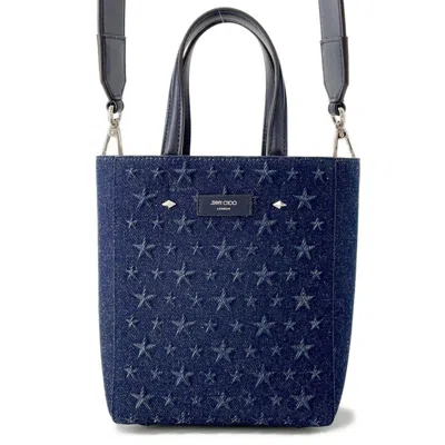 Pre-owned Jimmy Choo Leather Handbag () In Blue