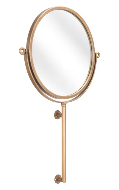 Hivvago Bernis Mirror Brass In Brown