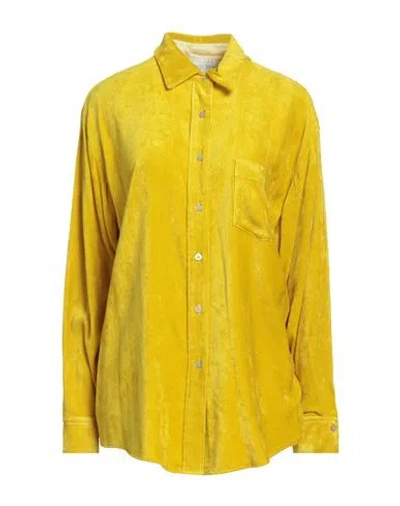 Forte Forte Forte_forte Woman Shirt Yellow Size 2 Viscose, Elastane In Yellow