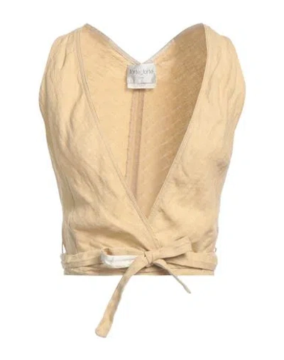 Forte Forte Forte_forte Woman Top Sand Size 0 Linen In Sand
