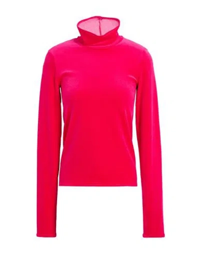 Forte Forte Forte_forte Woman Top Fuchsia Size 4 Cotton, Polyester In Red