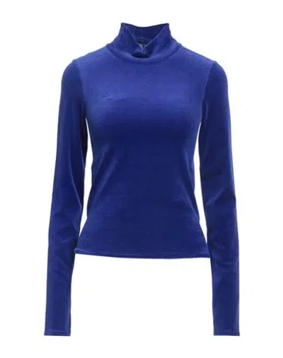 Forte Forte Forte_forte Woman Top Bright Blue Size 2 Cotton, Polyester In Blue