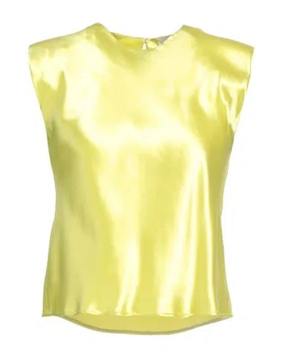 Forte Forte Forte_forte Woman Top Lime Green Size 0 Acetate, Viscose In Green