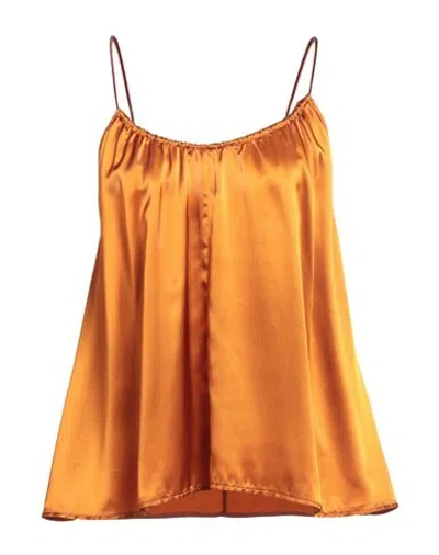 Forte Forte Forte_forte Woman Top Tan Size 0 Viscose In Brown