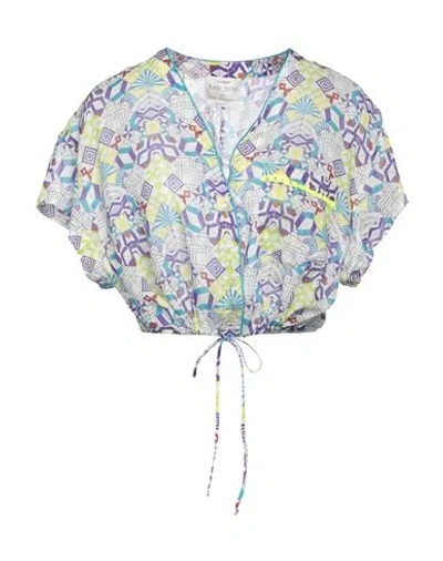 Forte Forte Forte_forte Woman Shirt White Size 3 Cotton, Silk, Viscose, Cupro In Multi