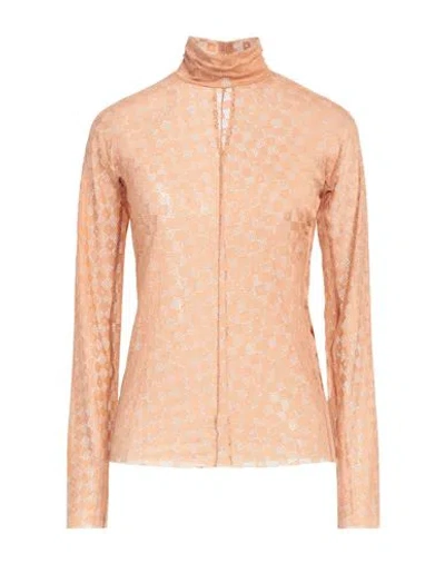 Forte Forte Forte_forte Woman Top Sand Size 2 Polyamide, Elastane In Orange
