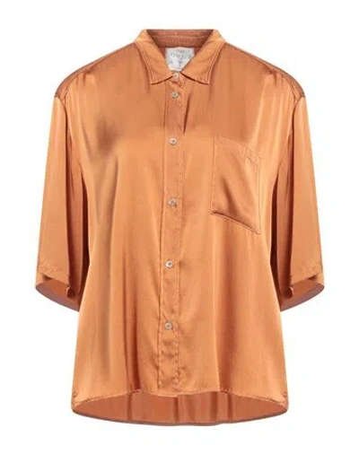 Forte Forte Forte_forte Woman Shirt Mandarin Size 2 Silk, Elastane In Multi