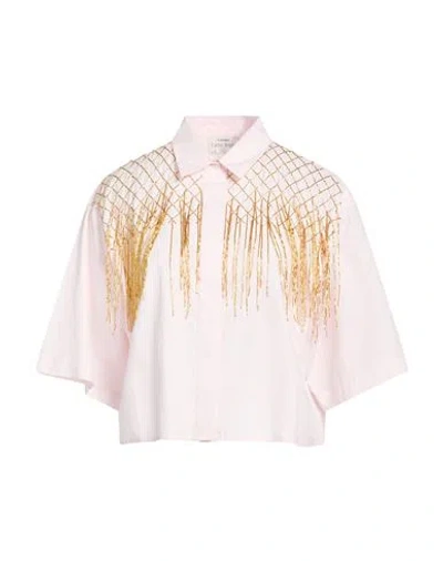Forte Forte Forte_forte Woman Shirt Pink Size 3 Cotton In Pink