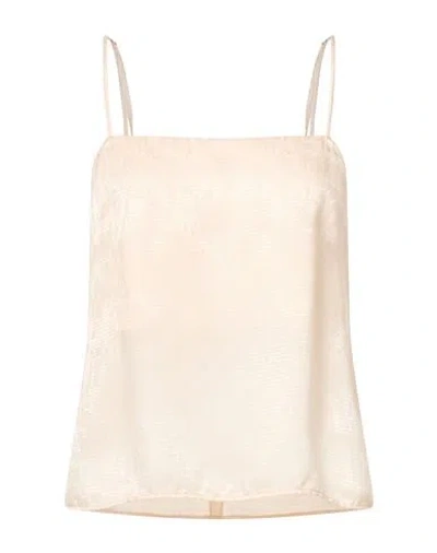 Forte Forte Forte_forte Woman Top Ivory Size 2 Viscose, Silk In Neutral