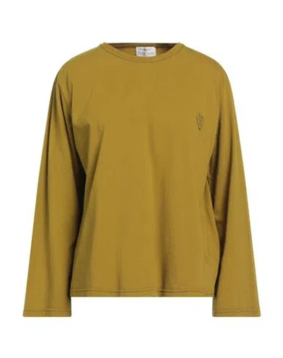 Forte Forte Forte_forte Woman T-shirt Lime Green Size 2 Cotton In Green