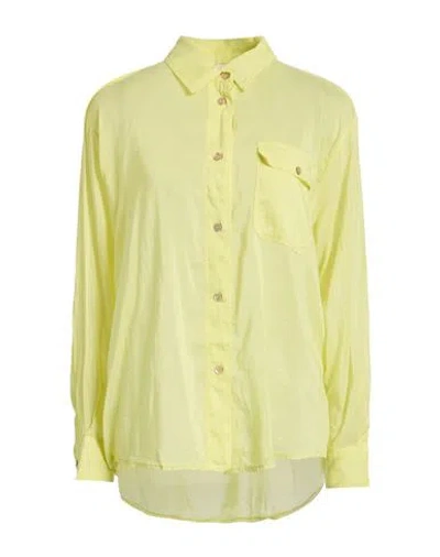 Forte Forte Forte_forte Woman Shirt Yellow Size 3 Cotton, Silk In Multi