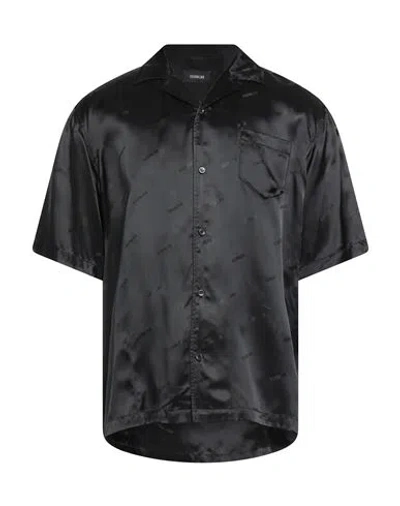 Egonlab . Man Shirt Black Size L Viscose In Black
