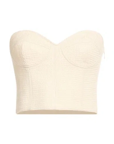 Forte Forte Forte_forte Woman Top Beige Size 2 Cotton In Pink