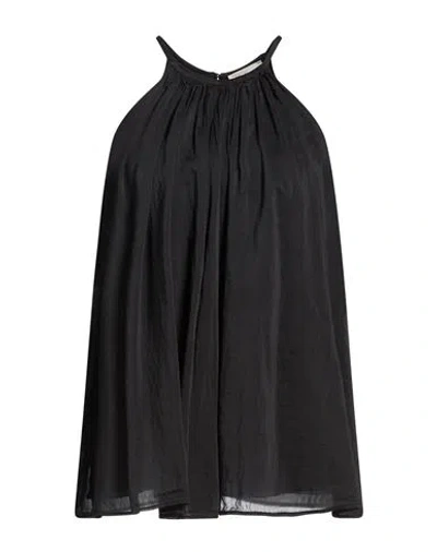 Forte Forte Forte_forte Woman Top Black Size 4 Cotton, Silk In Multi