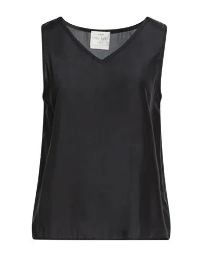 Forte Forte Forte_forte Woman Top Black Size 3 Silk In Multi