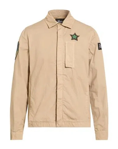 Barbed Man Shirt Beige Size Xl Cotton In Multi