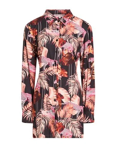 Connor & Blake Woman Shirt Blush Size Xl Viscose In Pink